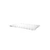 Gastro 100% Chef white plexiglass tray cm 53x32.5