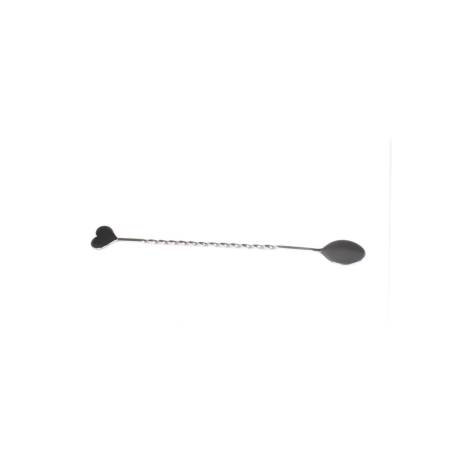 Bar spoon Regina di Cuori in acciaio inox cm 31,5