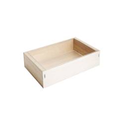 100% Chefkoch Holzkiste für Meeresfrüchte cm 21x13x5