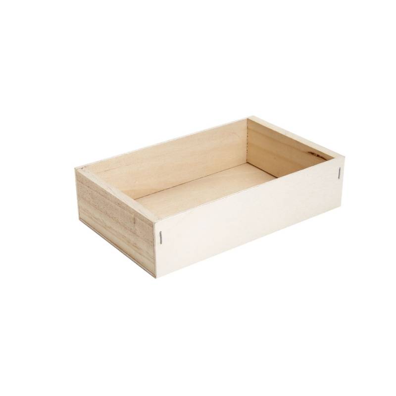 100% Chefkoch Holzkiste für Meeresfrüchte cm 21x13x5