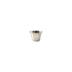 Ramekin Becher aus satiniertem Edelstahl 6 cm