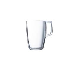 Voluto Arcoroc Becher Tumbler mit Glasgriff cl 25