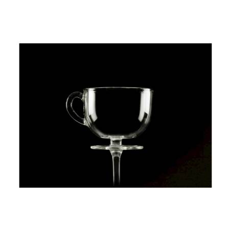 Tee Cup Tail 100% Chef in Borosilikatglas cl 25