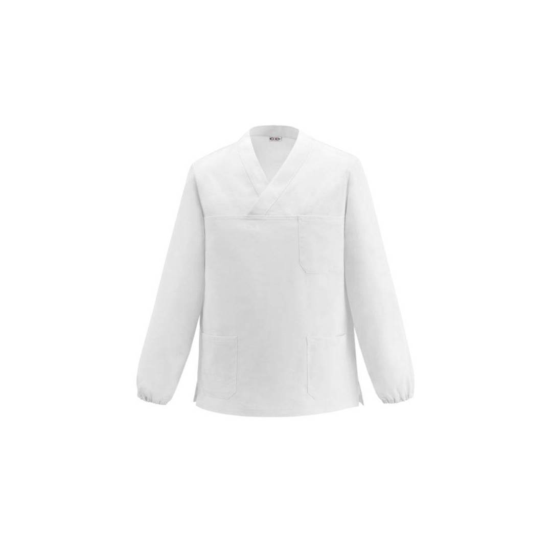 Casacca Cuoco Leonardo Egochef Cotone Bianco Taglia Xxxl