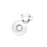 Ischia Cappuccinotasse ohne Glasschale cl 18