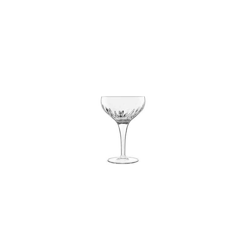 Mixology Luigi Bormioli Glas dekoriert Champagner Cup cl 22,5