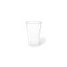 Transparent PET disposable beverage glass cl 63