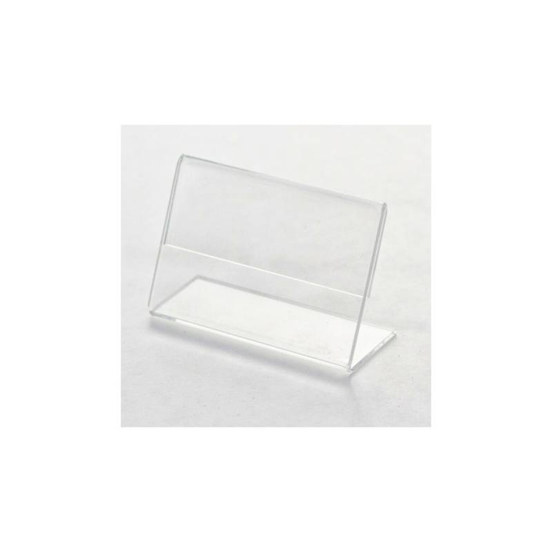 Plexiglas-Namensschild-Display 10x5 cm