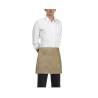 Egochef 40x70cm khaki Thekenschürze mit Tasche