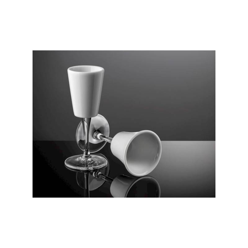 Cafluttino Vivaldi Glas und Porzellan cl 7,5