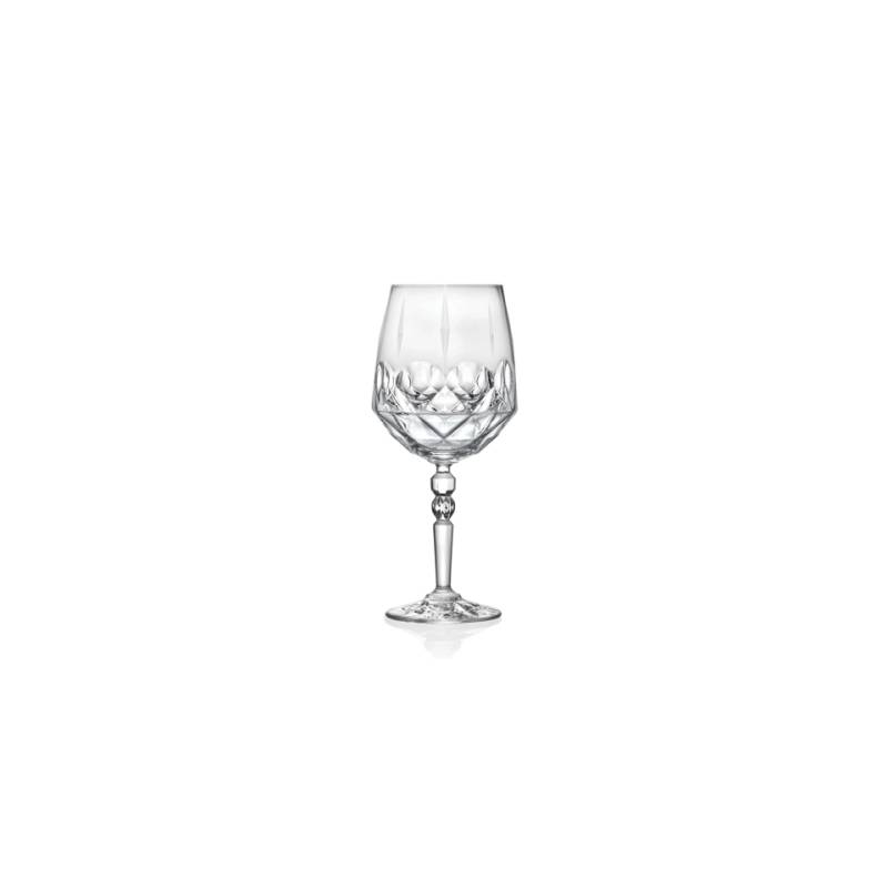 RCR Alkemist Luxion Cocktail Kelch aus dekoriertem Glas cl 66,7