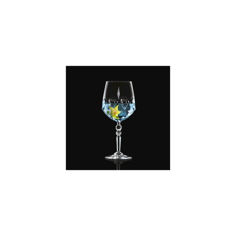 RCR Alkemist Luxion Cocktail Kelch aus dekoriertem Glas cl 66,7