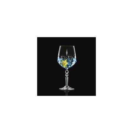 Alkemist Luxion Cocktail RCR goblet in decorated glass cl 66.7