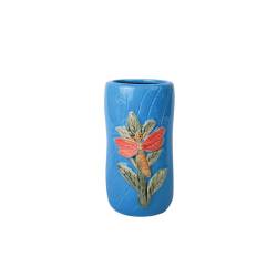 Tiki Becher Libelle blau Porzellan cl 45