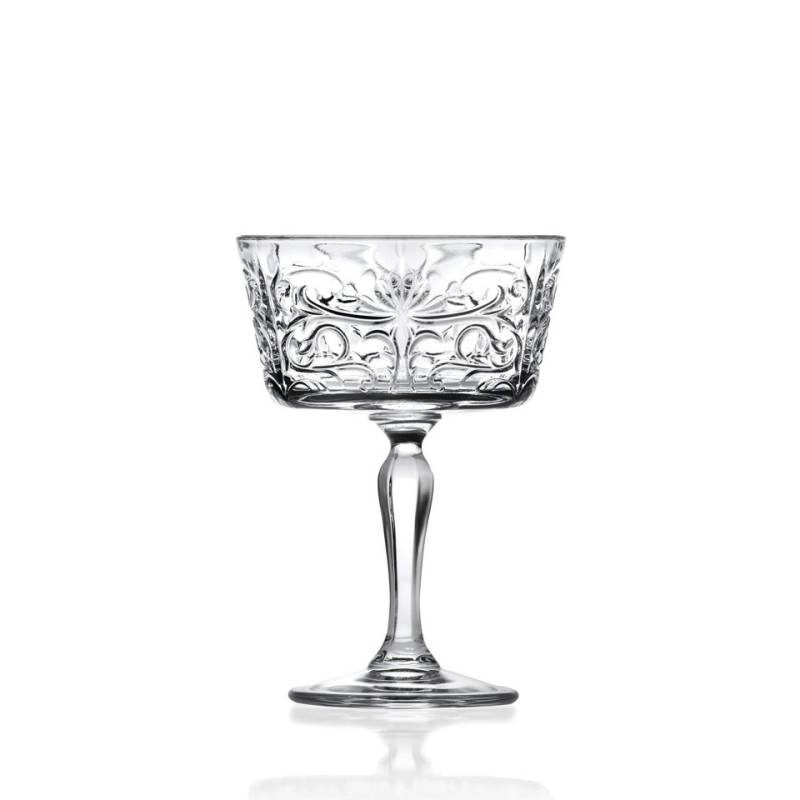 RCR Tattoo Glas dekoriert Champagner Cup cl 26,8