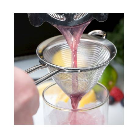 Strainer fine mesh conico in acciaio inox cm 9