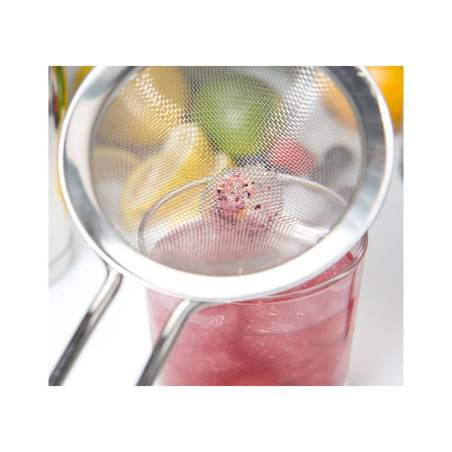 Strainer fine mesh conico in acciaio inox cm 9