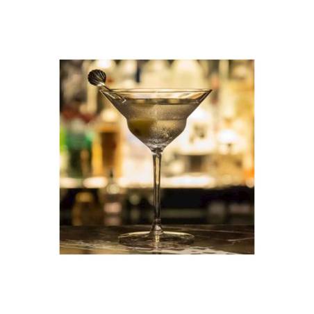 Calabrese Urban Bar Martini Becher in transparentem Glas cl 18