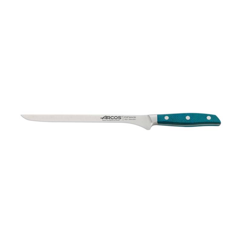 Arcos Brooklyn Schinkenmesser aus rostfreiem Stahl und Micarta Griff 25 cm