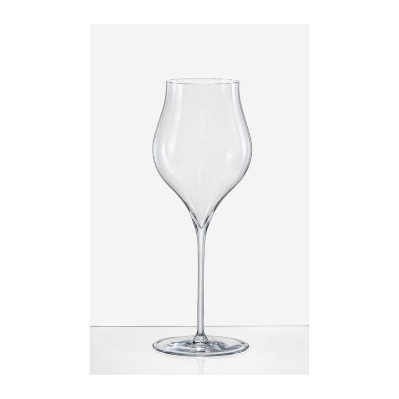 Umana Rona goblet in machine-blown glass cl 50