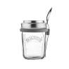 Kilner Glas Frühstücksglas mit Edelstahllöffel 35 cl