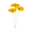 Flower Lucille Friend Cazador del Sol yellow cm 25x8