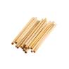 Reusable bamboo straws natural color cm 20x0.5-0.7