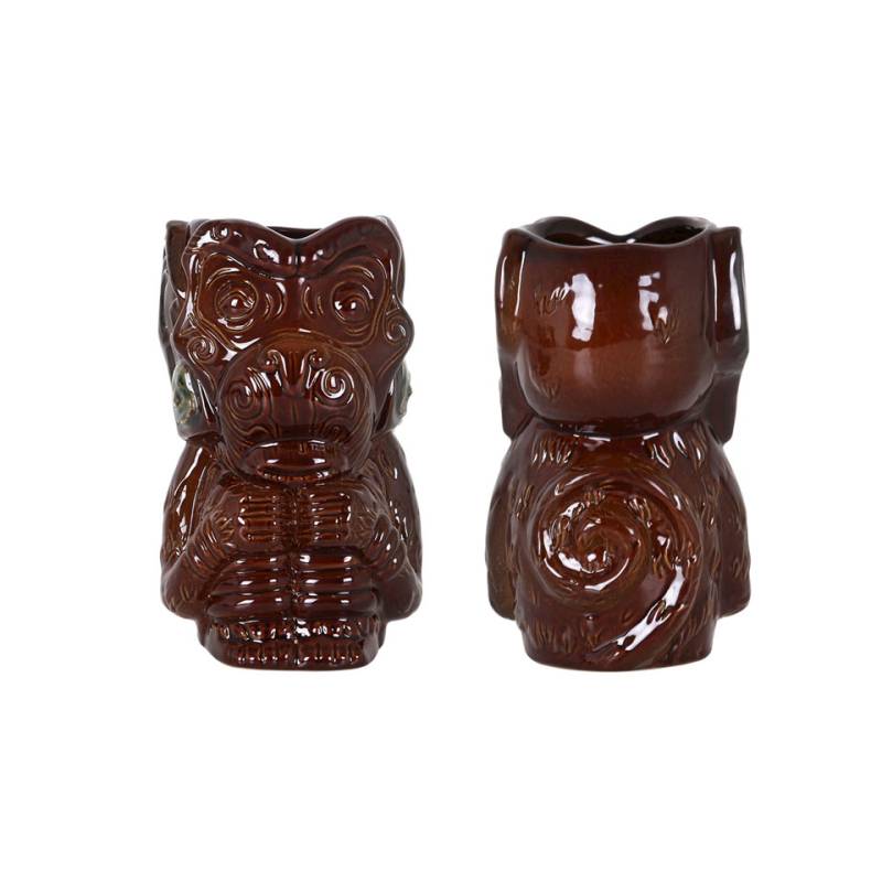 Tiki becher Monkey porzellan braun cl 42