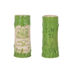 Tiki Becher Aloha grün Porzellan cl 38