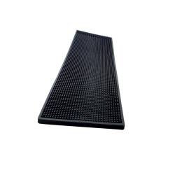 Schwarze Gummi-Stabmatte cm 60x20