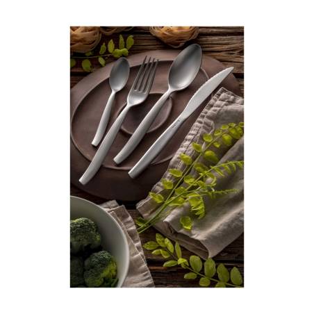 Shark table fork sandblasted steel cm 21