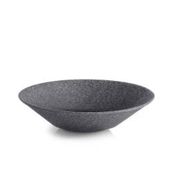 Granit Benedikt anthracite porcelain pasta plate 10.63 inch