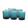 Broadway blaues Glas Wasserglas cl 30