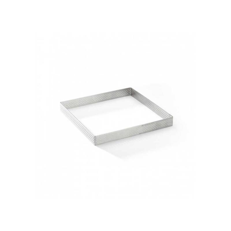 De Buyer quadratische perforierte Form 17,5x17,5 cm