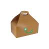 Kitipack Box zum Mitnehmen in braunem Papier cm 30,5x19x13