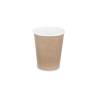 Kraftpapier Cappuccino Glas cl 25