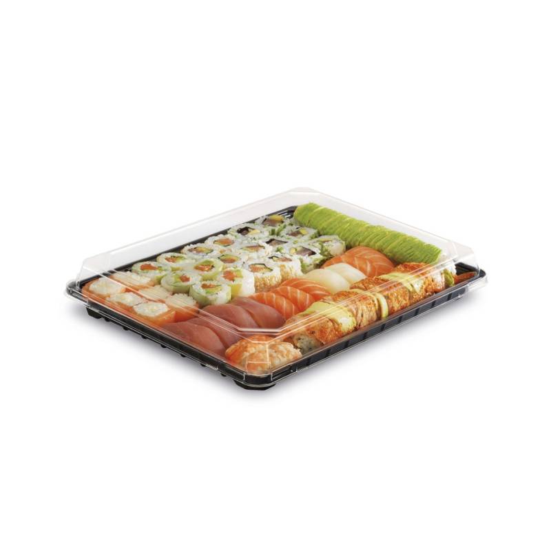 Schwarzes Polystyrol Formipack Tray 32,6x24,6 cm