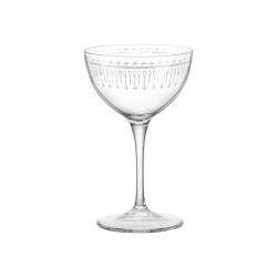 Glas Sektkelch/Martini Novecento Art Decò Bormioli Rocco cl 23,5