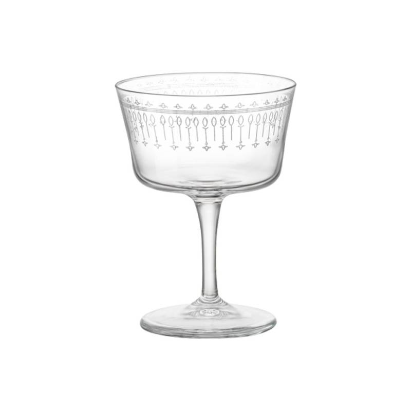 Bormioli Rocco Fizz Novecento Art Decò Glas cl 22