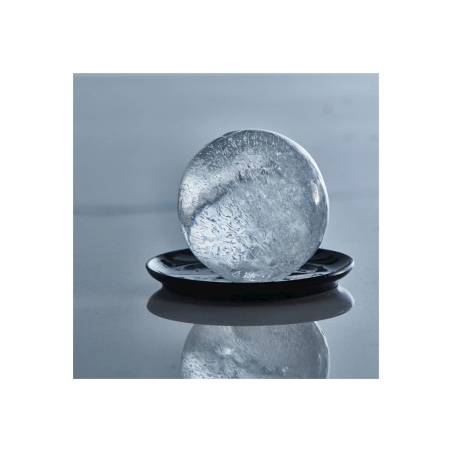 Black silicone sphere ice mould 2.36 inch