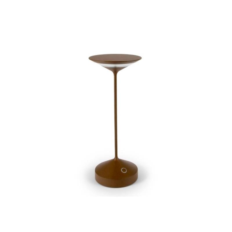 Tempo LED-Lampe aus Corten-Aluminium