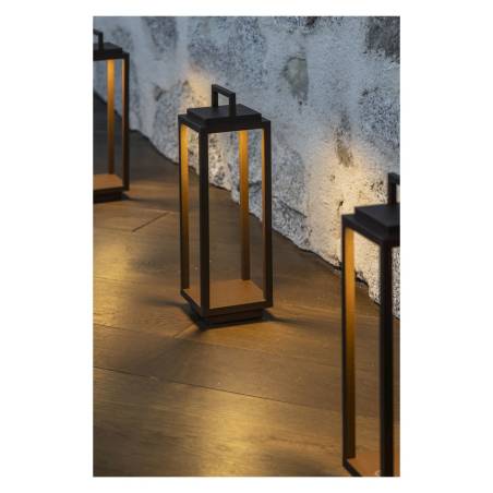 Resort LED-Lampe aus Corten-Aluminium