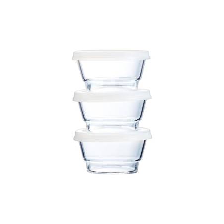 So Urban glass container with polypropylene lid 12.51 oz.