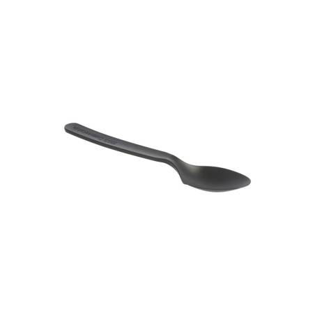 Black cpla disposable spoon 6.30 inch