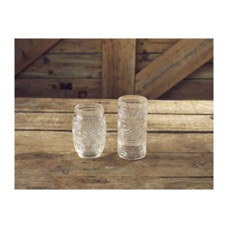 Fiji tiki stackable glass 16.90 oz.