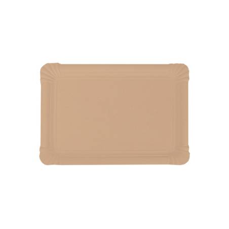 Rectangular kraft paper tray 11.81x8.26 inch