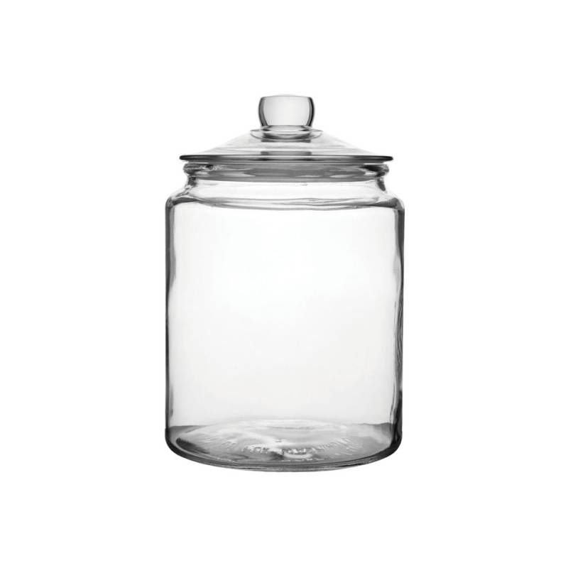 Jar jar with glass lid lt 6.2