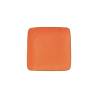 Jaffa orange quadratische Keramikschale Mittelmeer cm 11,7