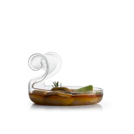 100% Chef borosilicate glass oval tin 5.07 oz.