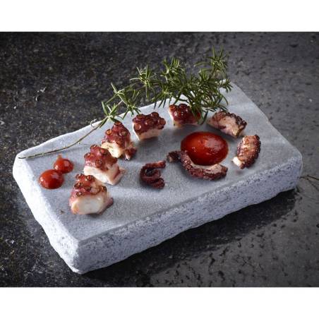 Piatto Granite Double Face 100% Chef in granito cm 22,5x12,5